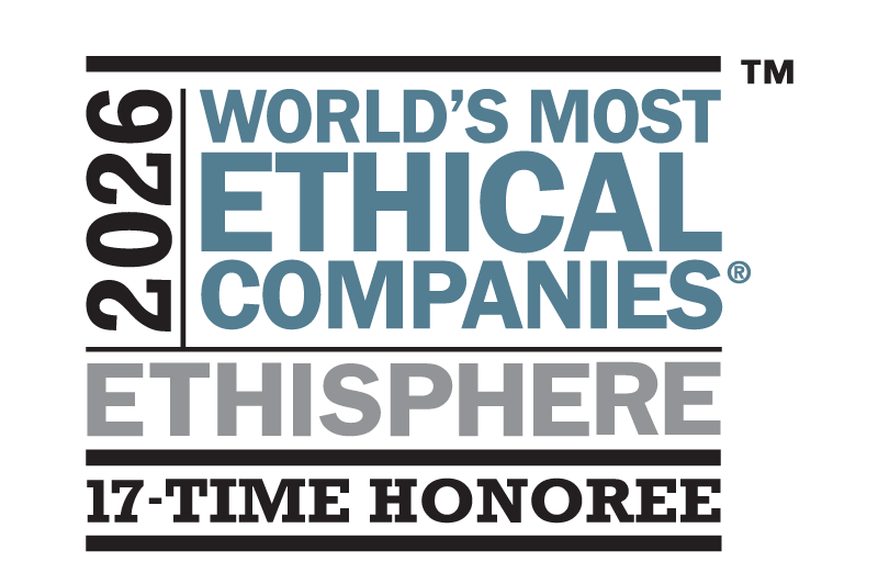 World’s Most Ethical Companies世界で最も倫理的な企業に選出