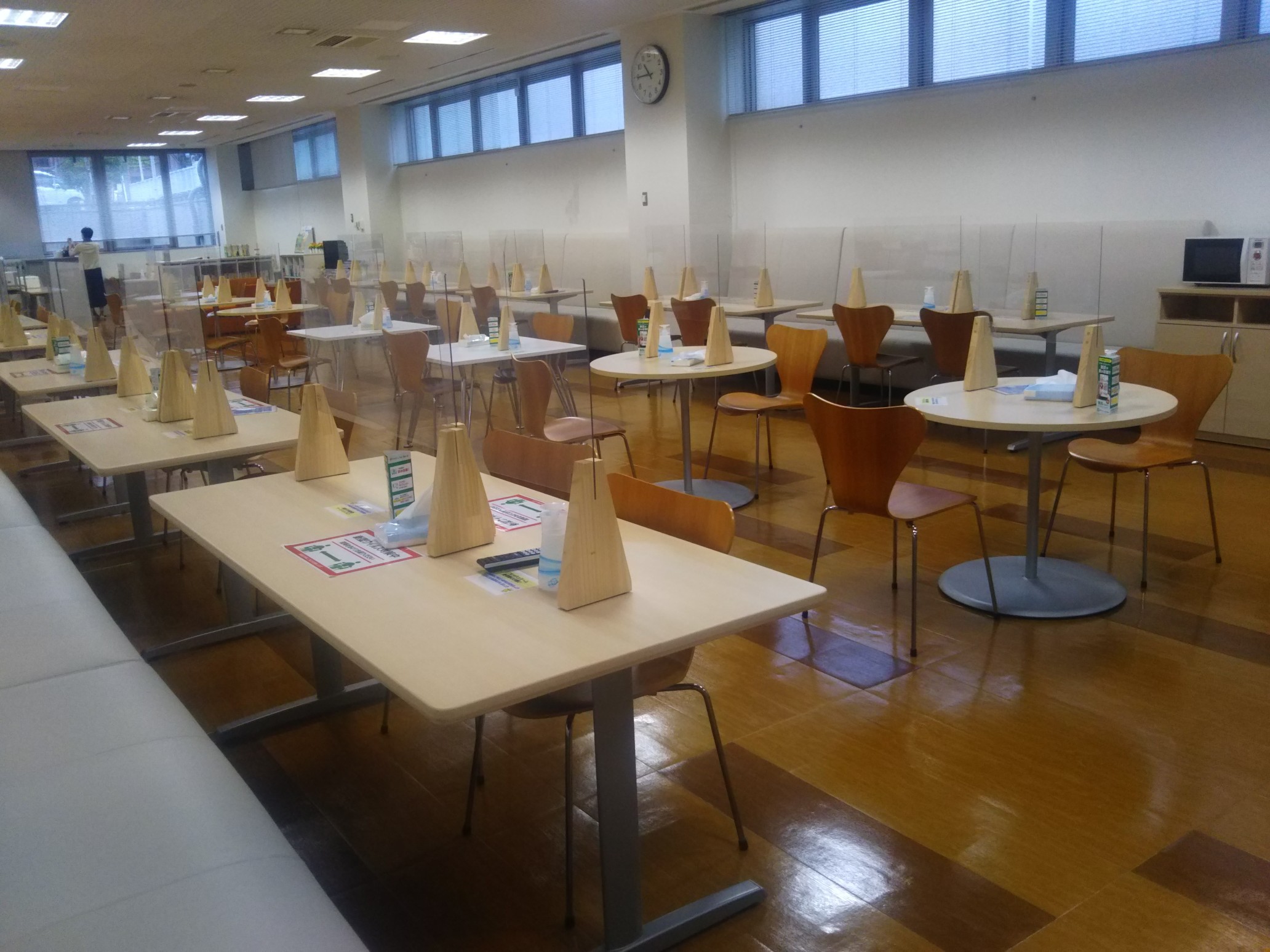 休憩室の様子